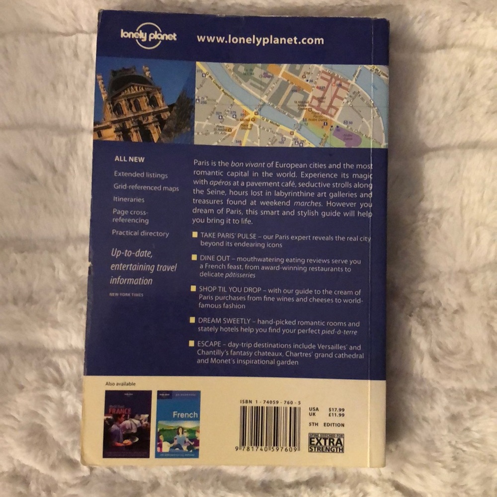 LONELY PLANET - Paris book - Picture 2 of 2